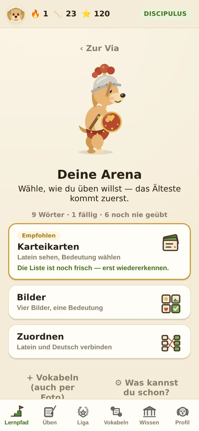 CANIS-App: Deine eigene Liste