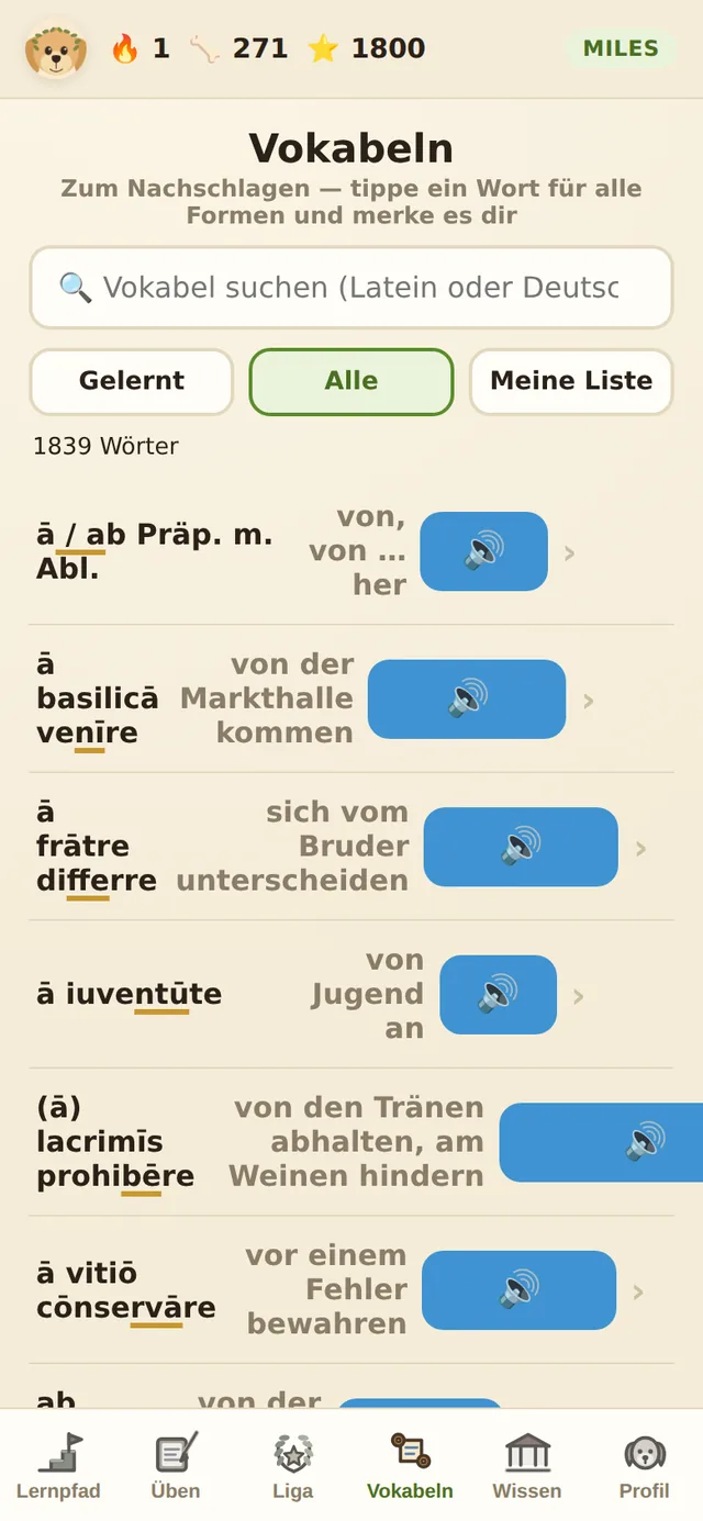 CANIS-App: Über 1.800 Stichwörter